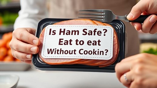 is ham safe to eat without cooking? - Test Food Kitchen