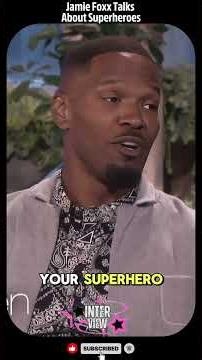 Jamie Foxx's Childhood Dream Becoming a Superhero Actor #shorts #jamiefox #funny