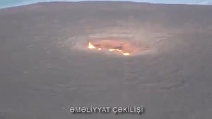 Mud volcano causes explosion