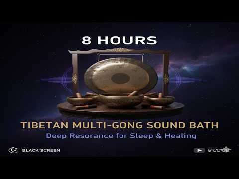 Tibetan Multi-Gong Sound Bath for Sleep & Meditation