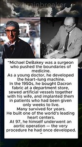 Michael DeBakey: The Surgeon Who Saved Millions — Including Himself