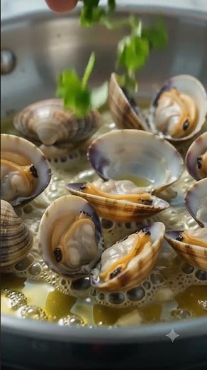 Garlic clams cooked perfectly every time #seafoodrecipe #howtocook