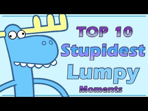 Top 10 STUPIDEST LUMPY Moments from Happy Tree Friends