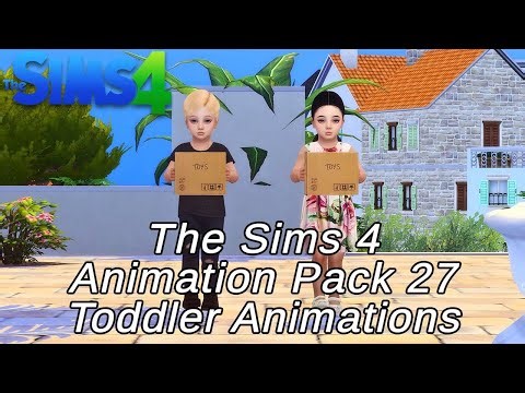 Animation Pack | The Sims 4 | Animation pack 27 | Toddler Animations | Free