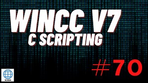 SCADA World: WinCC SCADA C-action Scripting Course: Tutorial #70