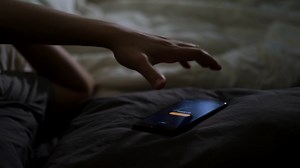 Close Up Of Sleeping Man Being Woken Up Stock Footage SBV-348479383 - Storyblocks