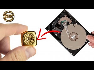 Gold Recovery from 150 Pcs Of Hard Disk | How To Gold Recovery from HDD Hard Disk