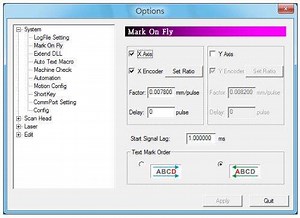 How to Use the Function of Mark on Fly? - Linxuan Laser