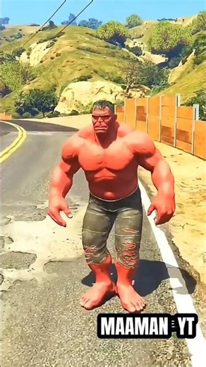 Tolite ghost vs Red hulk 😨🔥 #gta #malayalam