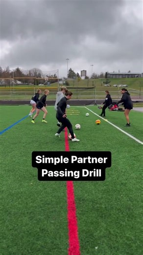 Two touch / one touch alternating with some forward and backwards movement