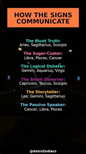 Zodiac Communication Styles