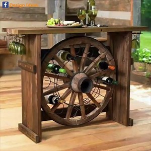 Incredible Designs Made From Wagon wheel | Design Ideas