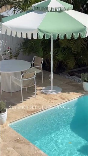 Summer-Ready Poolside Upgrade with a Stylish Outdoor Dining Set
