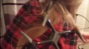 Pro tip: Don't fly a drone into your wife's hair