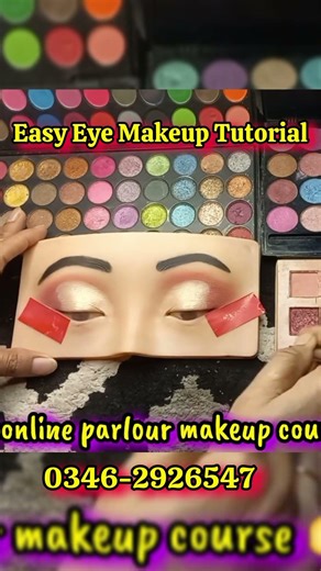 Bridal Eye Makeup 2026 ✨ Simple & Glam Pakistani Bride Look 💍 #Shorts