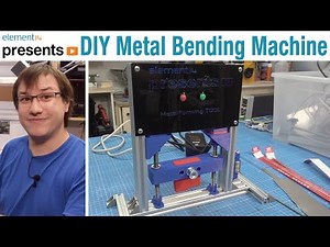 DIY Arduino Automated Metal Bending Machine