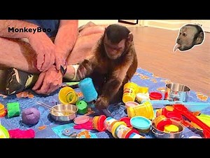 Monkey Play Doh Party