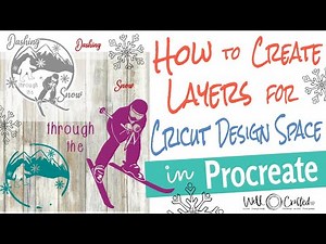 How to Make Quick Layered Designs in Procreate for Cricut