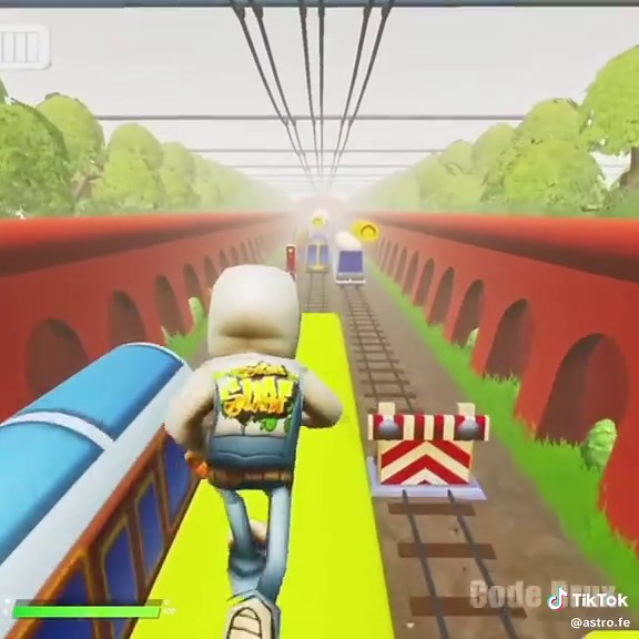 Bro Just Hit A Clip In Subway Surfers… #fyp #brux #viral #fortnite #subwaysurfers