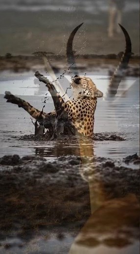Gazelle's Last-Second Escape from the Cheetah #wildlife #nature #survival
