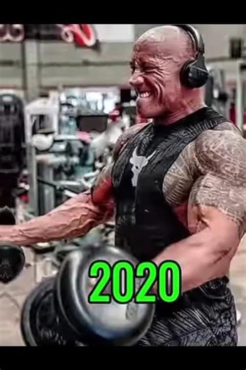 Evolution of the Rock 2025-1972😱☠️🥶. #the rock # evolution shorts #