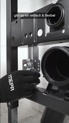 nextVIT Vorwand mit Dusch-WC Anschlüssen #installateur #anlagenmechaniker #plumber