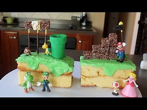 Super Mario Run Cake Tutorial/Recipe by Vanilla Essence