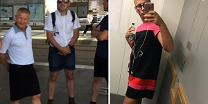 5 of the best times men wore skirts to make a point