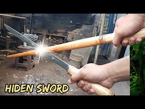 Woodturning - Making a cane sword