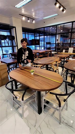 Solid wood Oval dining table! | Grains Furniture