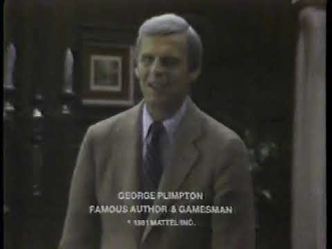 George Plimpton 1981 Mattel Intellivision Commercial