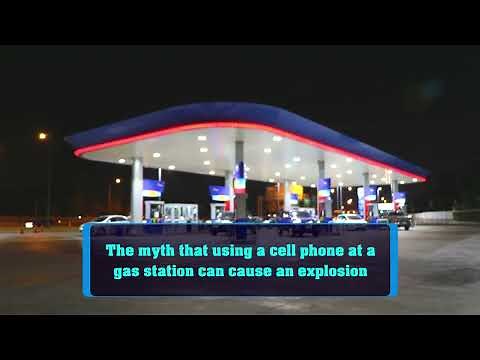 Is it true that using a cell phone at a gas station can cause an explosion.