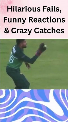 Funniest Moments in Cricket Ever | Hilarious Fails, Funny Reactions & Crazy Catches #cricket #shorts