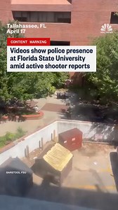 1.5M views · 7K reactions | An alert issued by Florida State University urged students and staff to take shelter after an active shooting was reported near the campus student union. | NBC News | Facebook