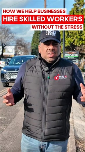 Stop stressing over hiring skilled workers. Streamline your recruitment with our simple 3-step process from communication to final delivery. DM us to get started! #RecruitmentMadeEasy #SkilledWorkers #HiringSolutions #BusinessGrowth