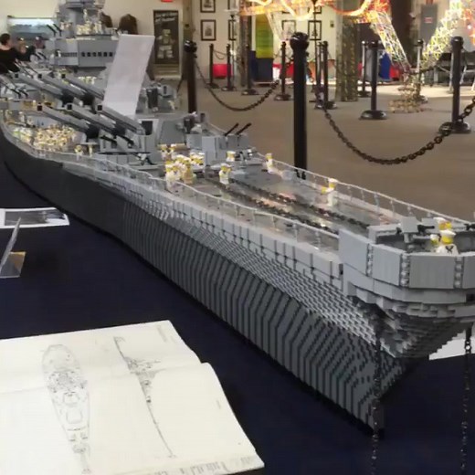 14K views · 828 reactions | USS Missouri en Lego. | Historia Naval Segunda Guerra Mundial | Facebook