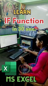 166 reactions · 19 shares | If function in excel #msexcel #exceltips #exceltricks #excellearning #exceltraining #msexceltutorials #computer #reels #reelsinstagram #reelsfb | Vanya Classes | Facebook