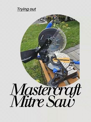 Mastercraft Mitre Saw, how good it is? #powertools