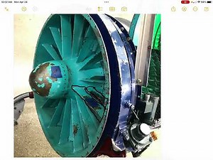 GE CJ-610 Turbojet Engine - Cold Section