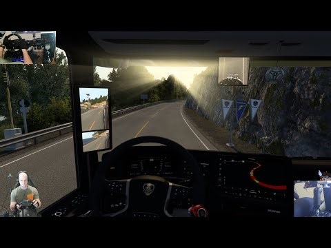 ETS2 LIVE | Nordic Horizon 24/7 ❄️ Realistic Driving & Wheel Cam | Chill Trucking 4K0