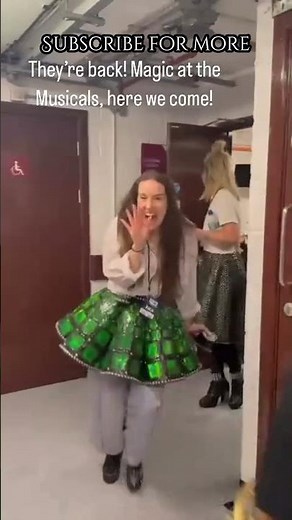 Six the musical’s magic at musicals rehearsal costumes #sixthemusical #uktour