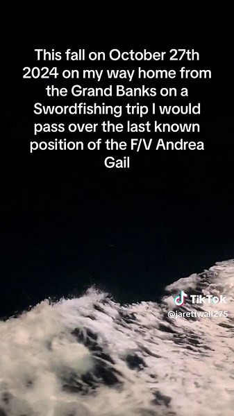 Passing over the last known position of the Swordfishing boat the F/V Andrea Gail on the anniversary of her disappearance this fall on our way from the grand banks heading home to nova scotia #canada #novascotia #commercialfishing #swordfish #wickedtuna #andreagail #theperfectstorm #gloucester