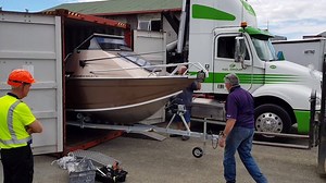 3.7K views · 97 reactions | Loading a container every day this week, the team at the factory make it look easy! More Surtees Christmas presents starting their journey from Surtees HQ in New Zealand to their new Australian owners. This time 2 fantastic looking 575 Workmate’s (with garaging fold down roofs) heading to South Coast Marine, Adelaide. Enjoy your new fishing machines! #SpotYourSurtees | Surtees Boats | Facebook