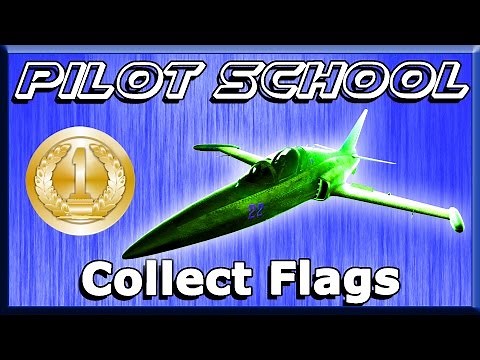 GTA 5 Online: Flight School - Collect Flags (Ultimate Gold Guide / World Record Route)