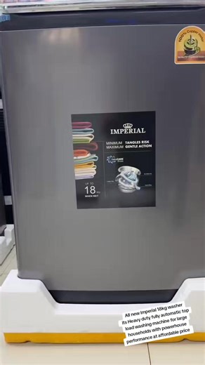Imperial 18kg Automatic Washer for Large Households