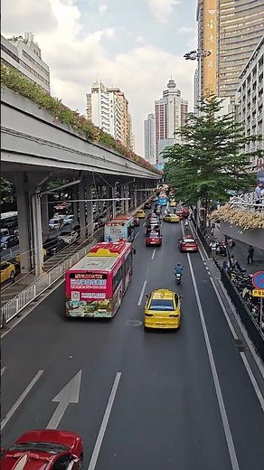 Guangzhou City Traffic Time-Lapse 🚗🇨🇳 | Fast-Paced Streets of China
