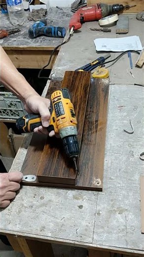 DIY Wall Mounted Envelope Holder + Key Chain Holder | Easy & Stylish Home Organization