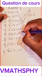 Questions de cours de math pour les débutants | VMathsPhy