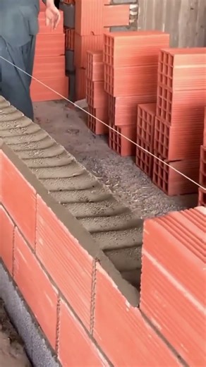 Professional Brick Laying Tool You Must See | Perfect Wall Alignment Method! #shorts