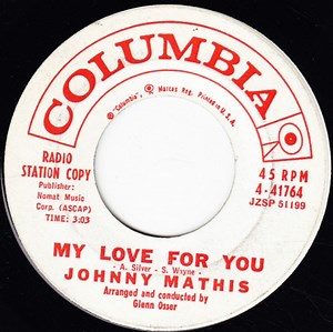 Johnny Mathis - My Love For You / Oh That Feeling